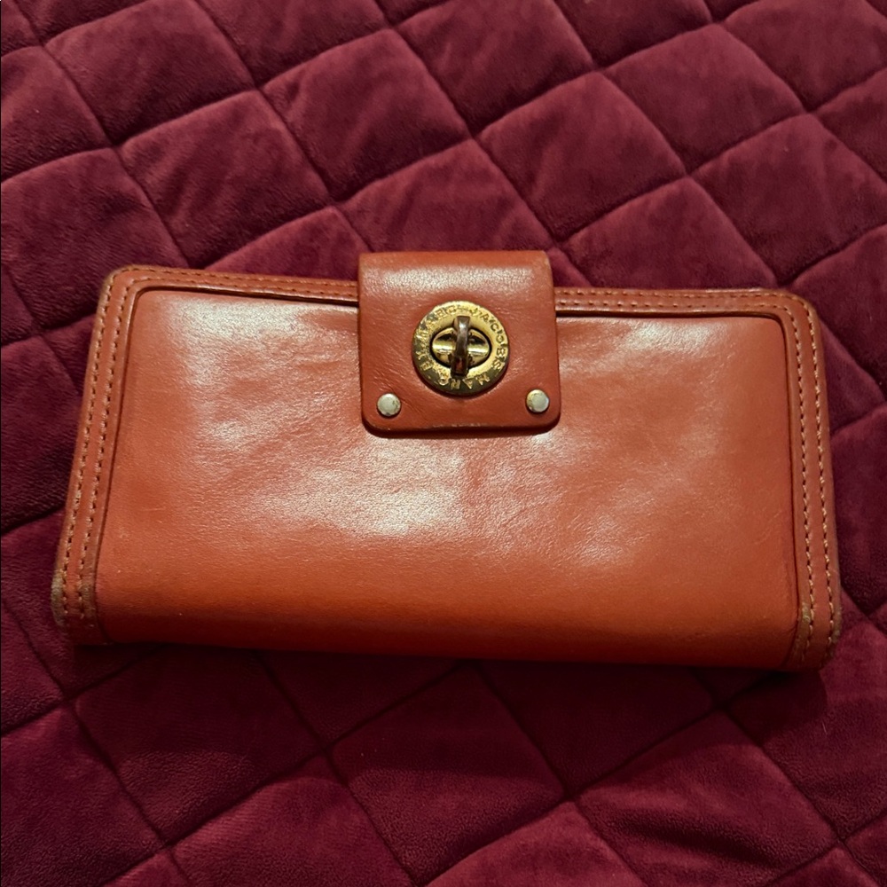 Marc By Marc Jacobs Orange Wallet